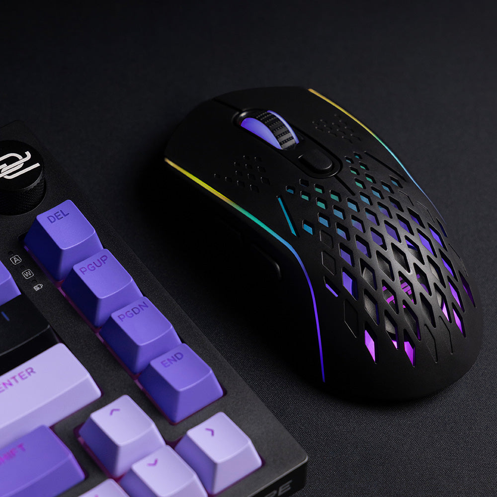Proove Buzz vezeték nélküli gaming egér, RGB, 800DPI - 4800DPI, fehér WMBU00022402