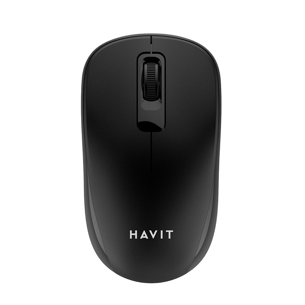 Wireless egér HAVIT MS626GT, 1200DPI, Fekete