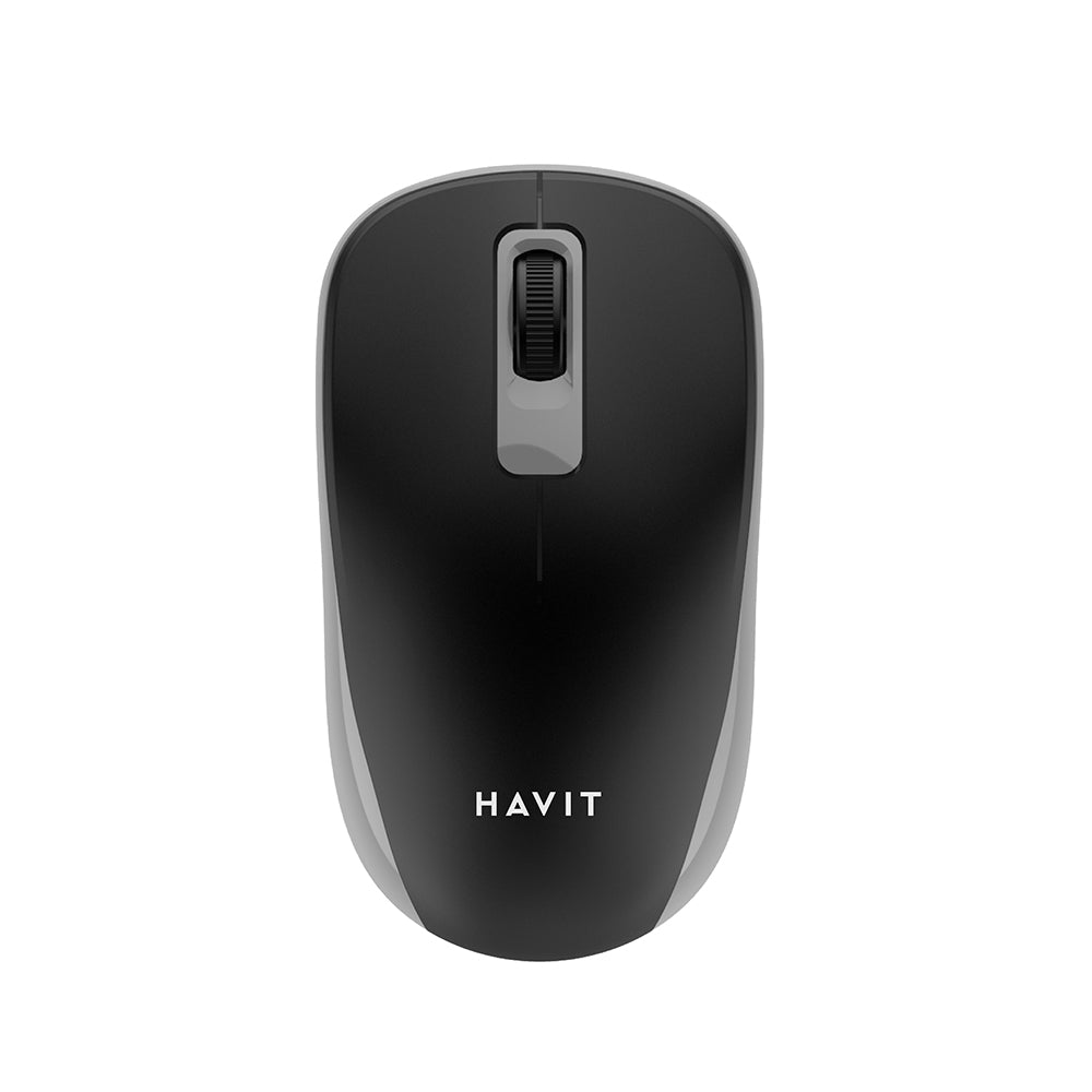 HAVIT MS626GT vezeték nélküli egér, 1200DPI, fekete-szürke