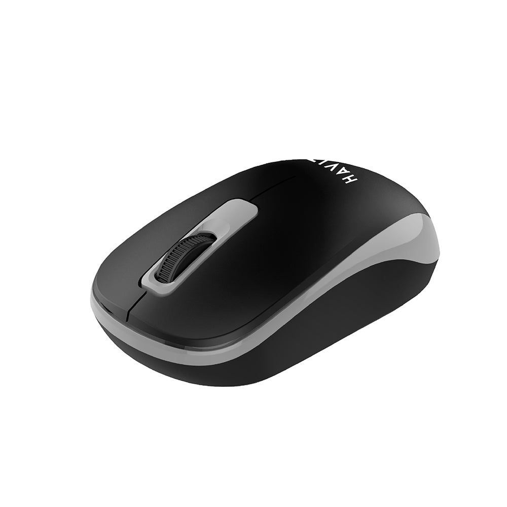 HAVIT MS626GT vezeték nélküli egér, 1200DPI, fekete-szürke