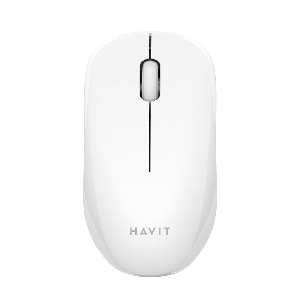 HAVIT MS66GT vezeték nélküli egér, 1200DPI, fehér-kék