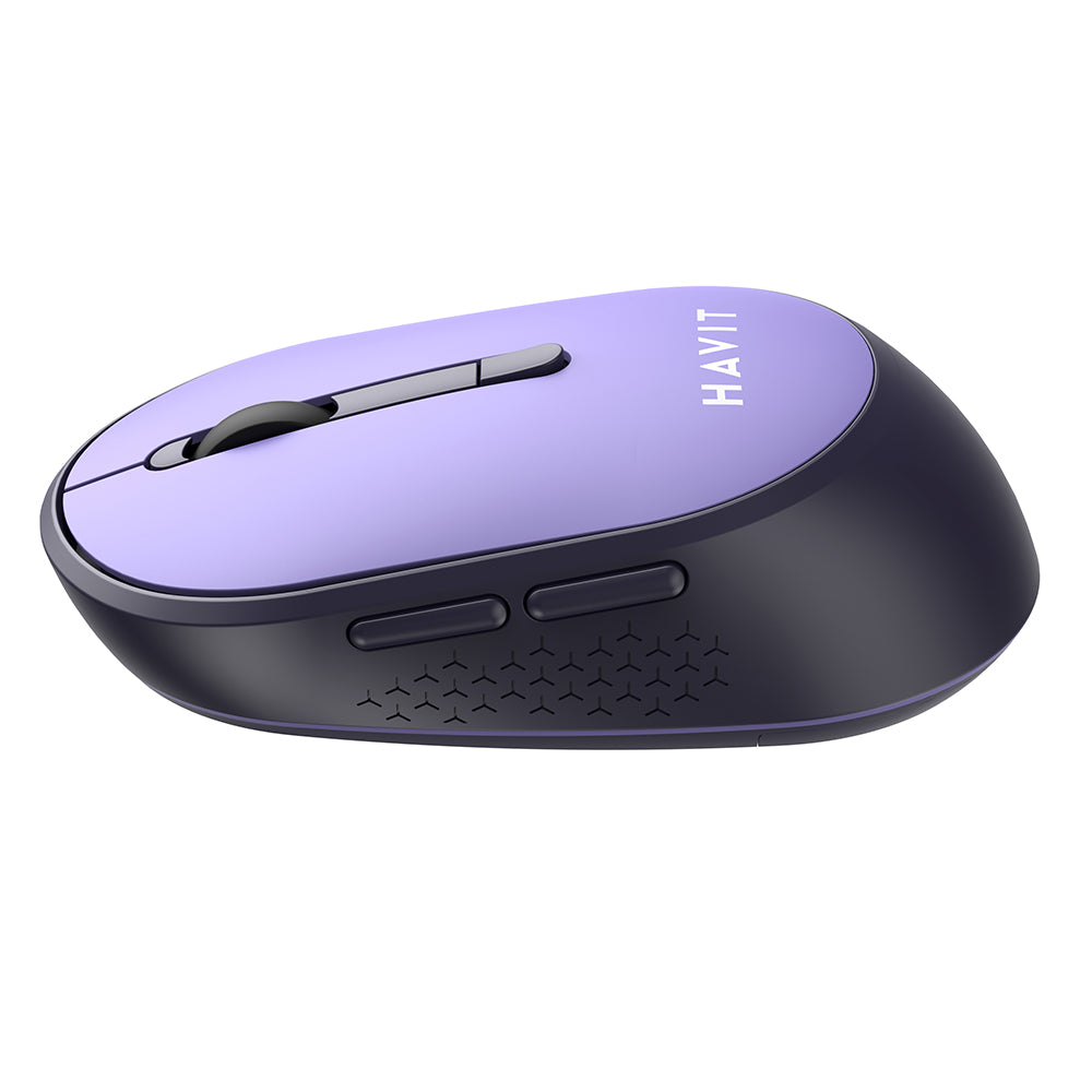 HAVIT MS78GT vezeték nélküli egér, 1200DPI - 3200DPI, Lila