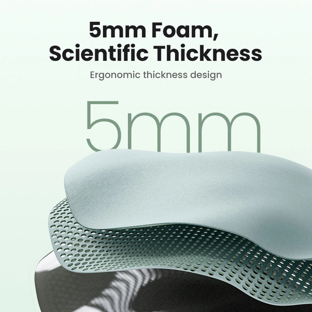 MousePad UGREEN LP668, 220mm x 245mm x 5mm, Fekete
