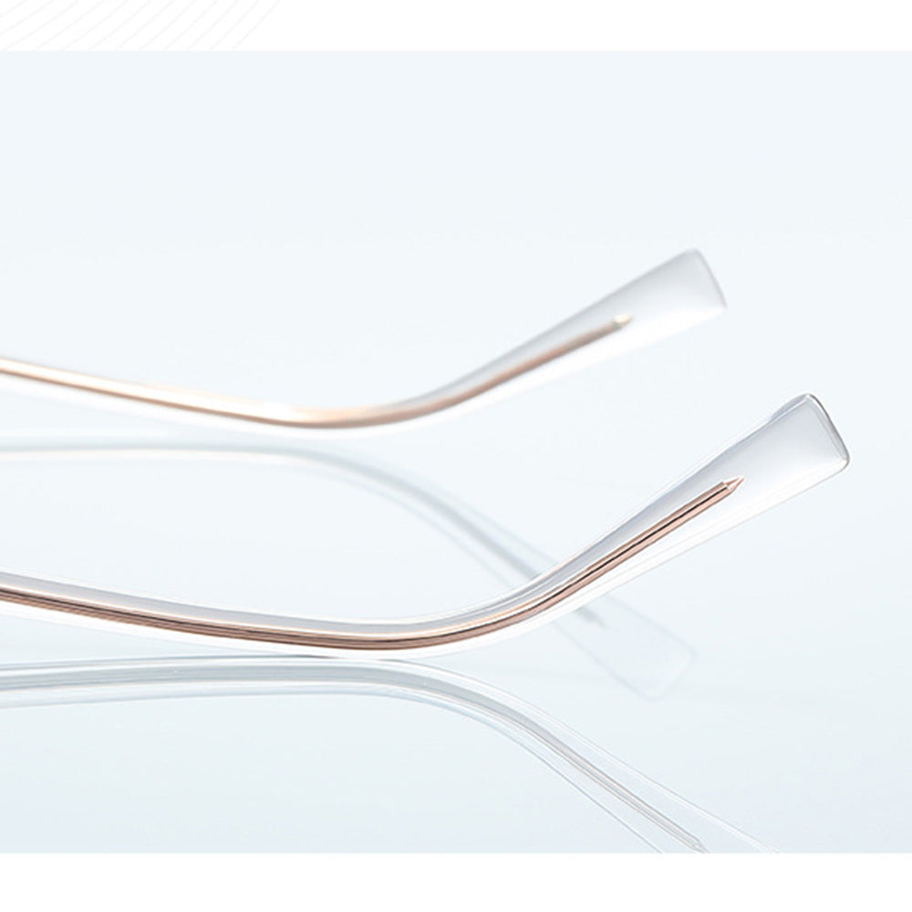 Techsuit 3161 számítógépes női szemüveg, kékfény elleni, arany-rózsaszín