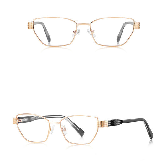 Számítógépes szemüveg női Techsuit 3162, kékfény elleni, arany színű