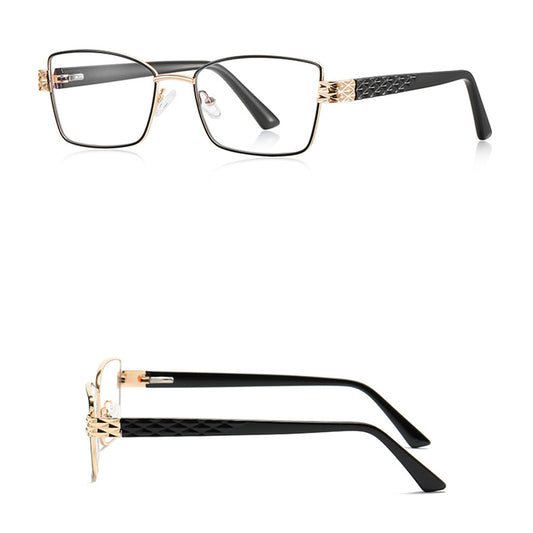 Techsuit 3171 női számítógépes szemüveg, kékfény elleni, fekete