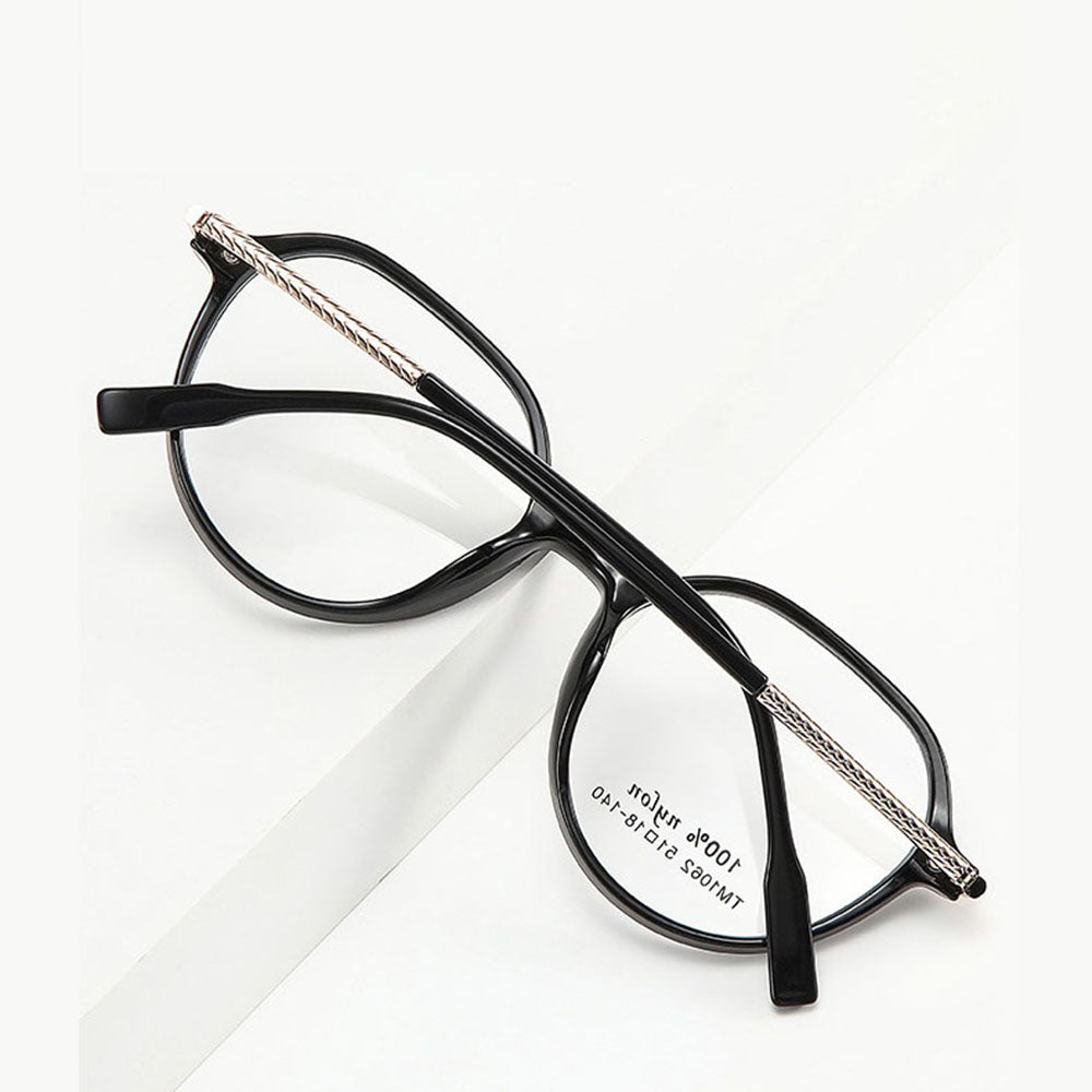 Unisex Techsuit TM1062 Computer Glasses, Anti-Blue Light, Black