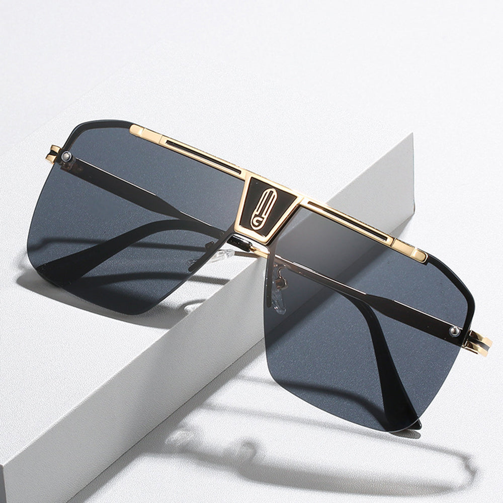 Men's Techsuit 2576 Sunglasses, Gold Black Gray