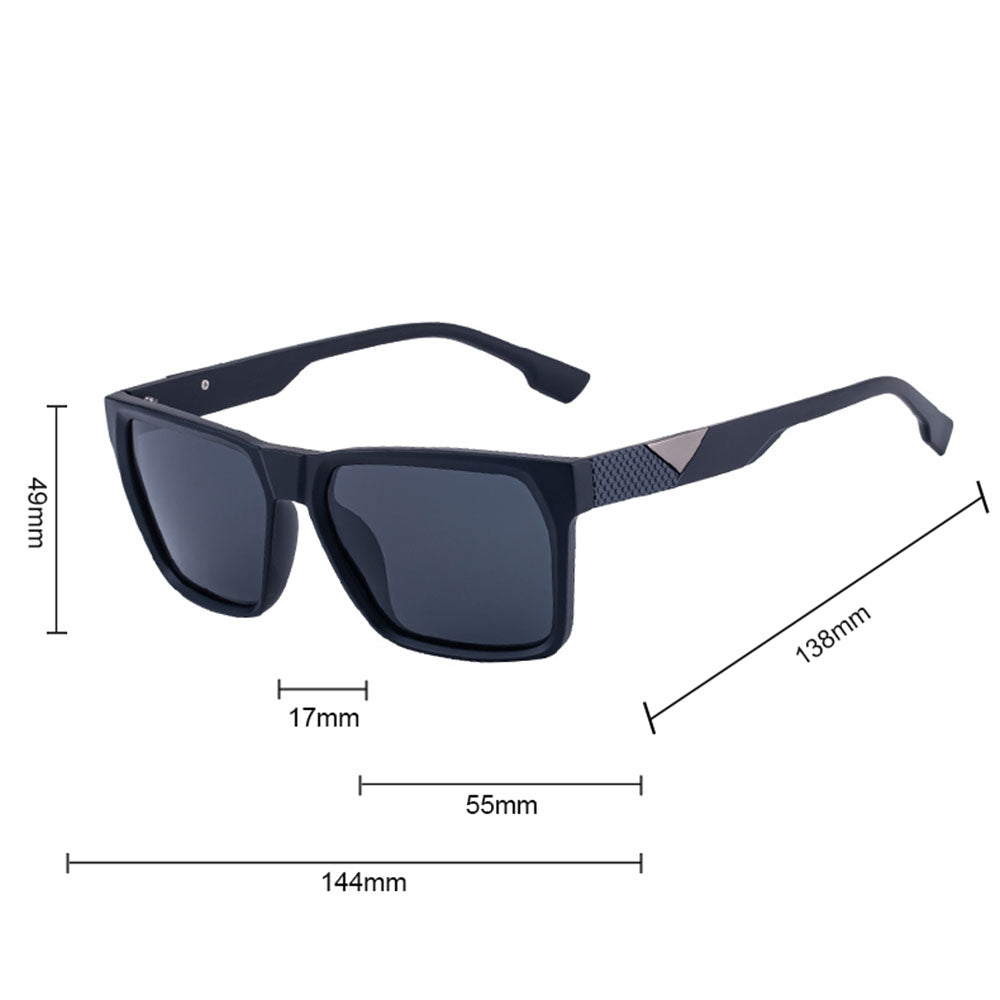 Techsuit 8500 Férfi Napszemüveg, Polarizált, UV Védelem, Barna