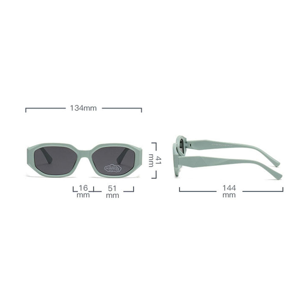 Techsuit 11153 Gyerek Napszemüveg, Polarizált, UV Védelem, Fekete