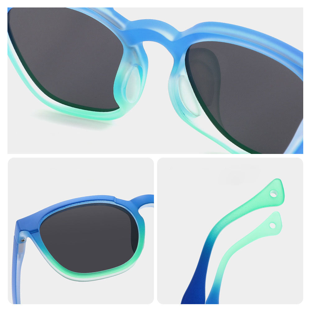 Techsuit 691 Gyerek Napszemüveg, Polarizált, UV Védelem, Rózsaszín