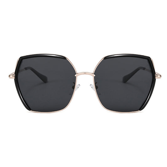 Techsuit Női Napszemüveg 9768, Polarizált, UV Védelem, Szürke Arany Zöld