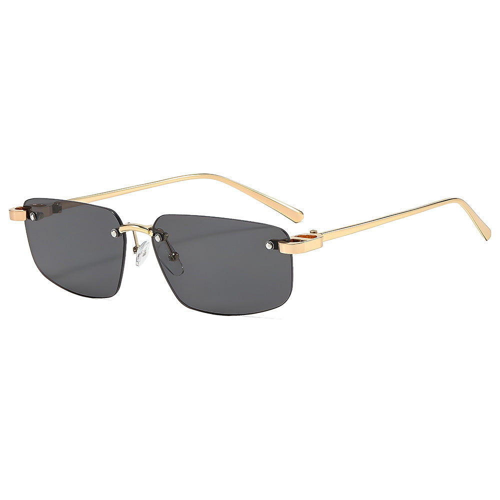 Unisex Techsuit S098 Sunglasses, Gold Black