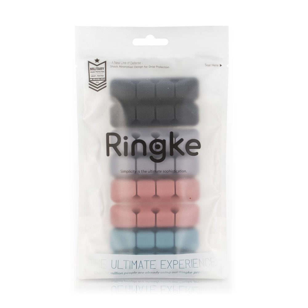 Ringke Kábelrendező, 8 darabos készlet, Különböző Színek