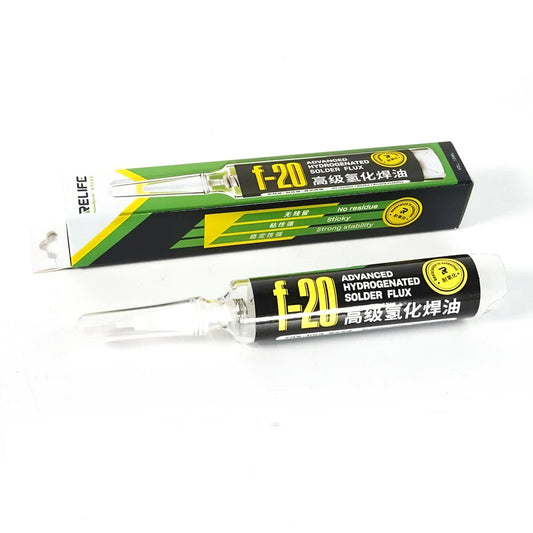Relife F-20 Hidrogénezett Flux Paszta, 10 ml
