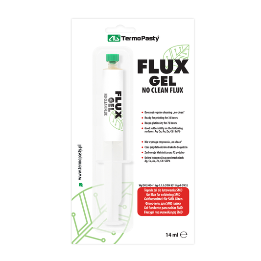 Flux Paste Termopasty, Syringe Tip, 14ml ART.AGT-088