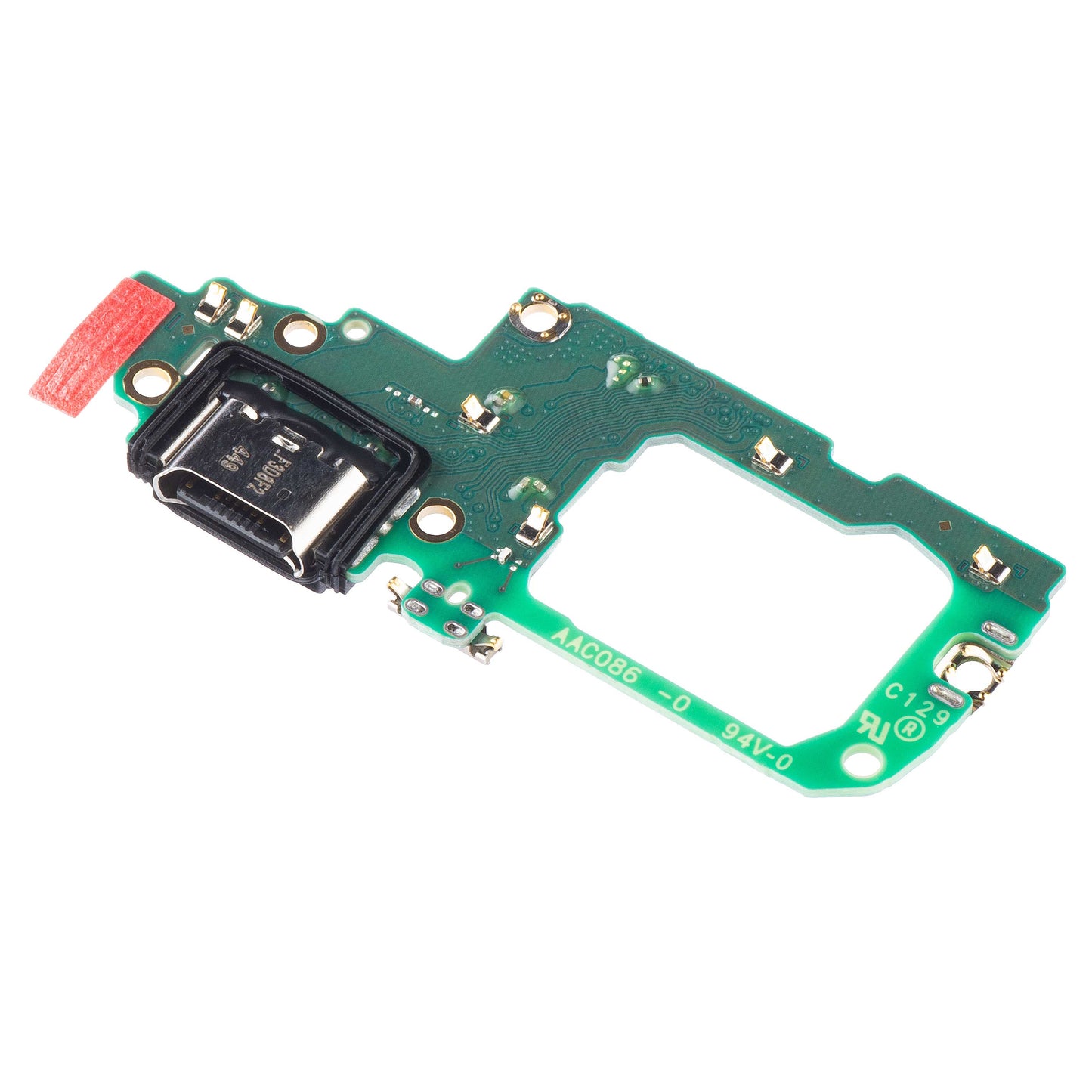 Töltőcsatlakozós Alaplap - Mikrofon Oppo Reno10, Service Pack 621024000029