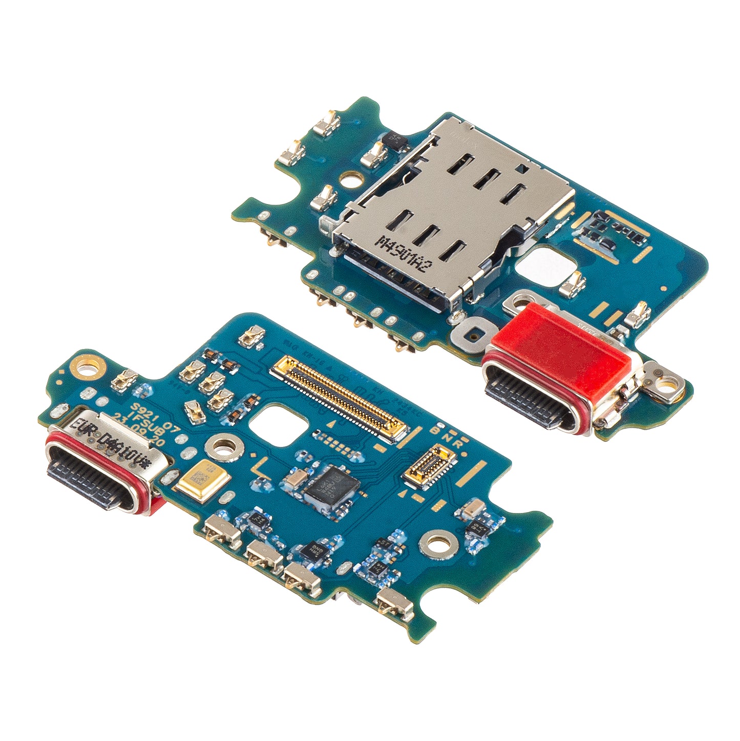 Töltőcsatlakozós Alaplap - Mikrofon - SIM Olvasó Modul Samsung Galaxy S24 S921, Service Pack GH96-16507A