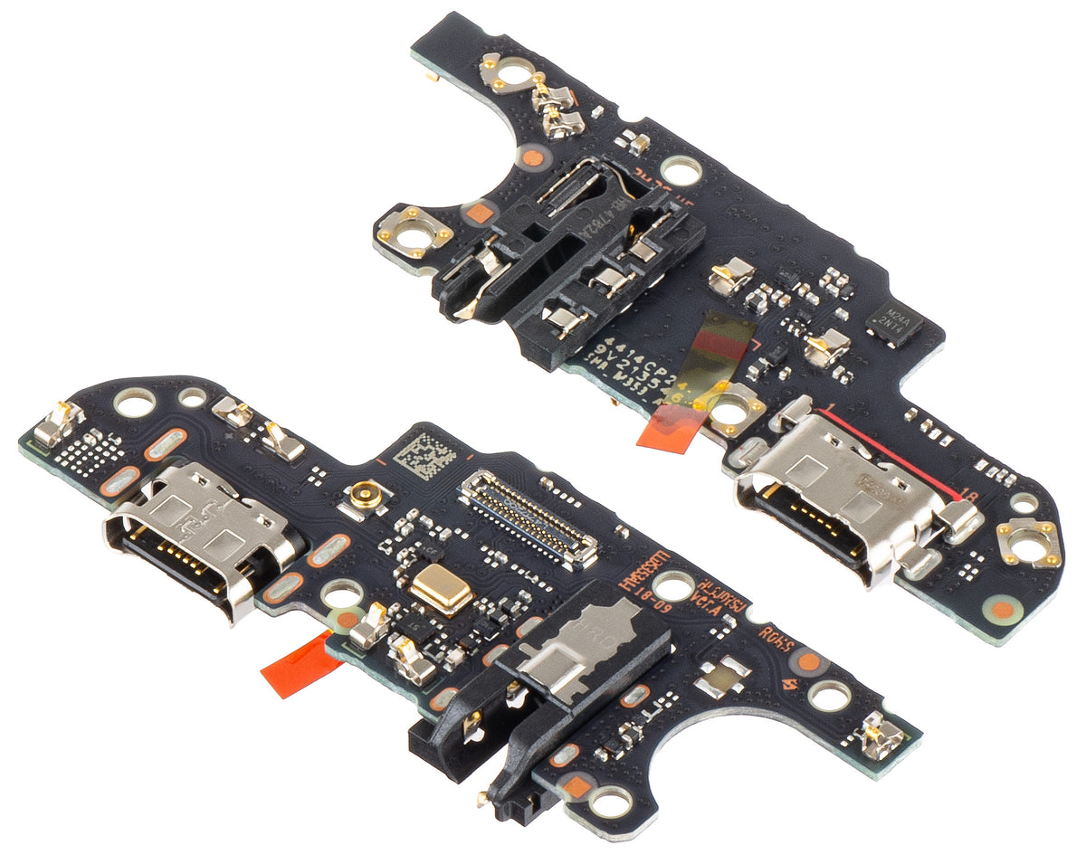 Töltőcsatlakozó - Audio - Mikrofon panel Honor X6b, Service Pack 0235AKER