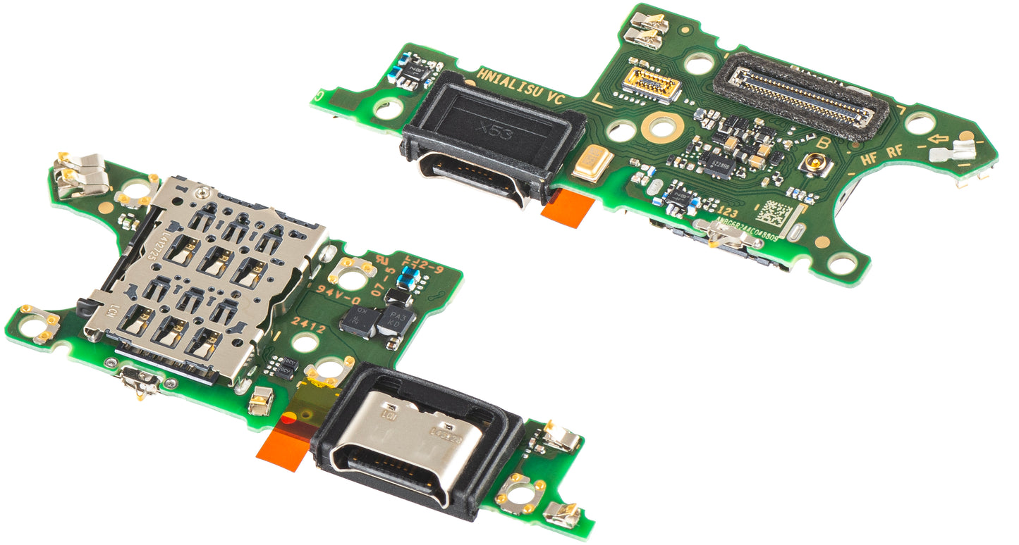 Honor Magic6 Lite SIM-kártya töltőcsatlakozóval - Mikrofon - SIM-olvasó modul Honor Magic6 Lite, Szervizcsomag 0235AHJH