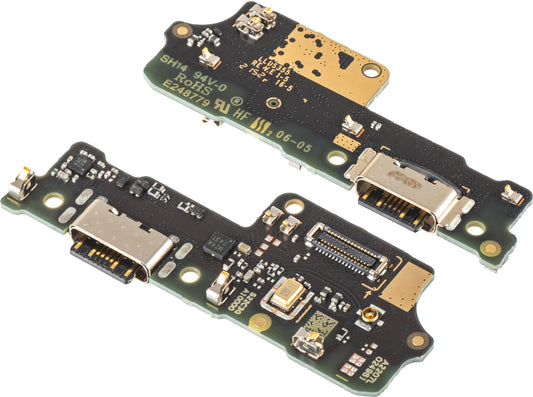 Töltőcsatlakozós Alaplap - Mikrofon Xiaomi Poco C40, Service Pack 560002C3QP00