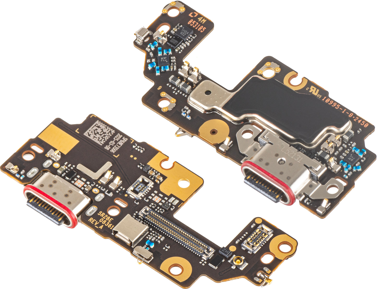 Töltőcsatlakozós Alaplap - Mikrofon Motorola Razr 60, Service Pack 5B28C30077