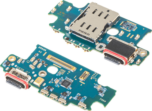 Töltőcsatlakozós Alaplap - Mikrofon - SIM Olvasó Modul Samsung Galaxy S25+ S936, Service Pack GH96-18237A