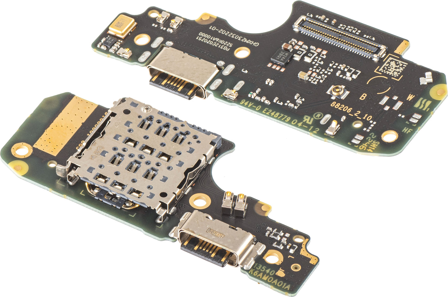 Töltőcsatlakozós Alaplap - Mikrofon - SIM Olvasó Modul Xiaomi Redmi Note 12 Pro 4G, Service Pack 5600020K6A00