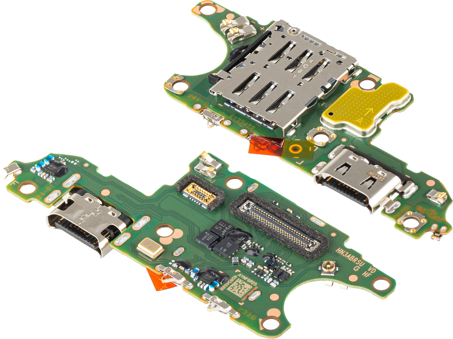 Töltőcsatlakozós Alaplap - Mikrofon Honor 400 Lite, Service Pack 0235ANSF