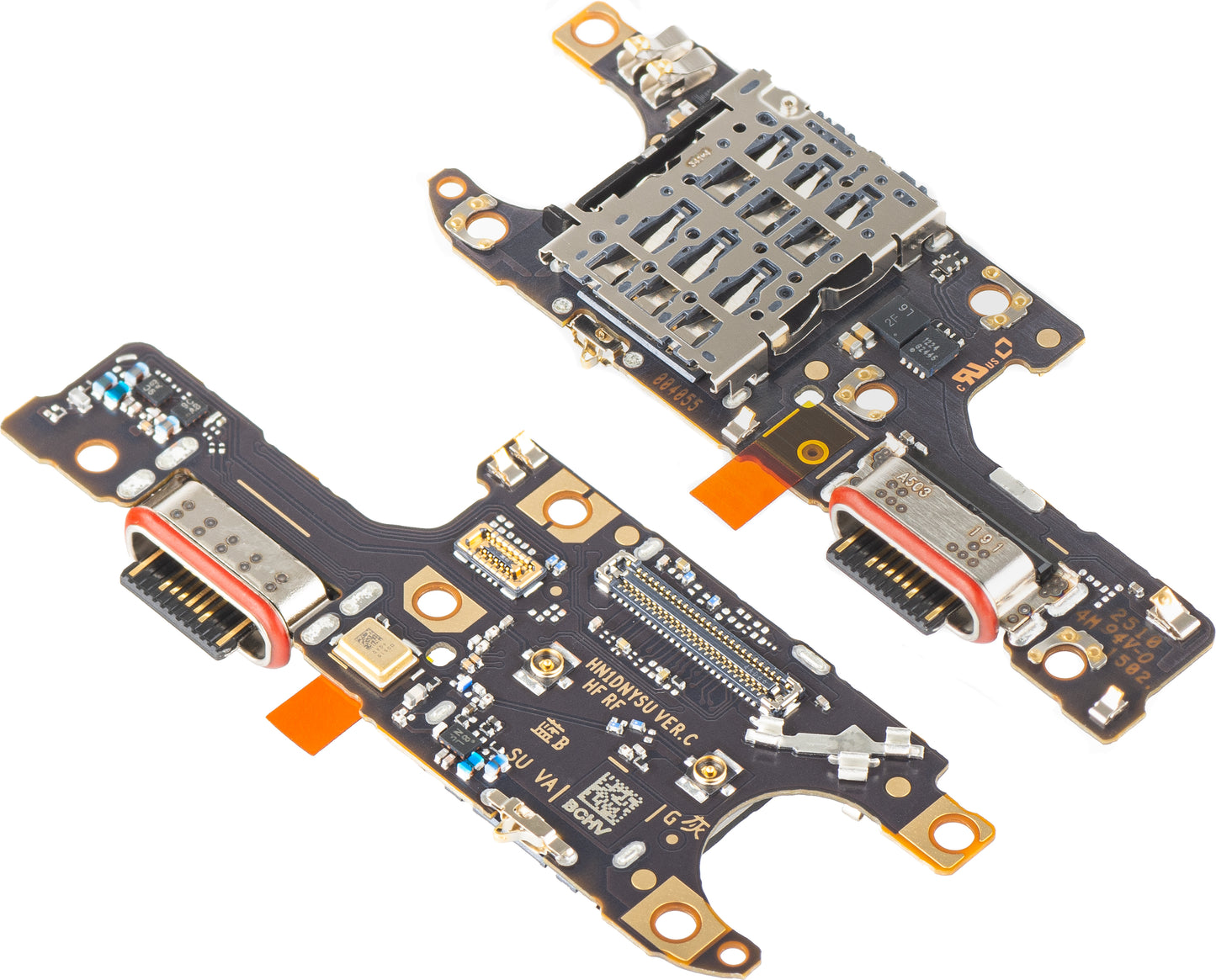 Töltőcsatlakozós Alaplap - Mikrofon Honor 400, Service Pack 0235APPK