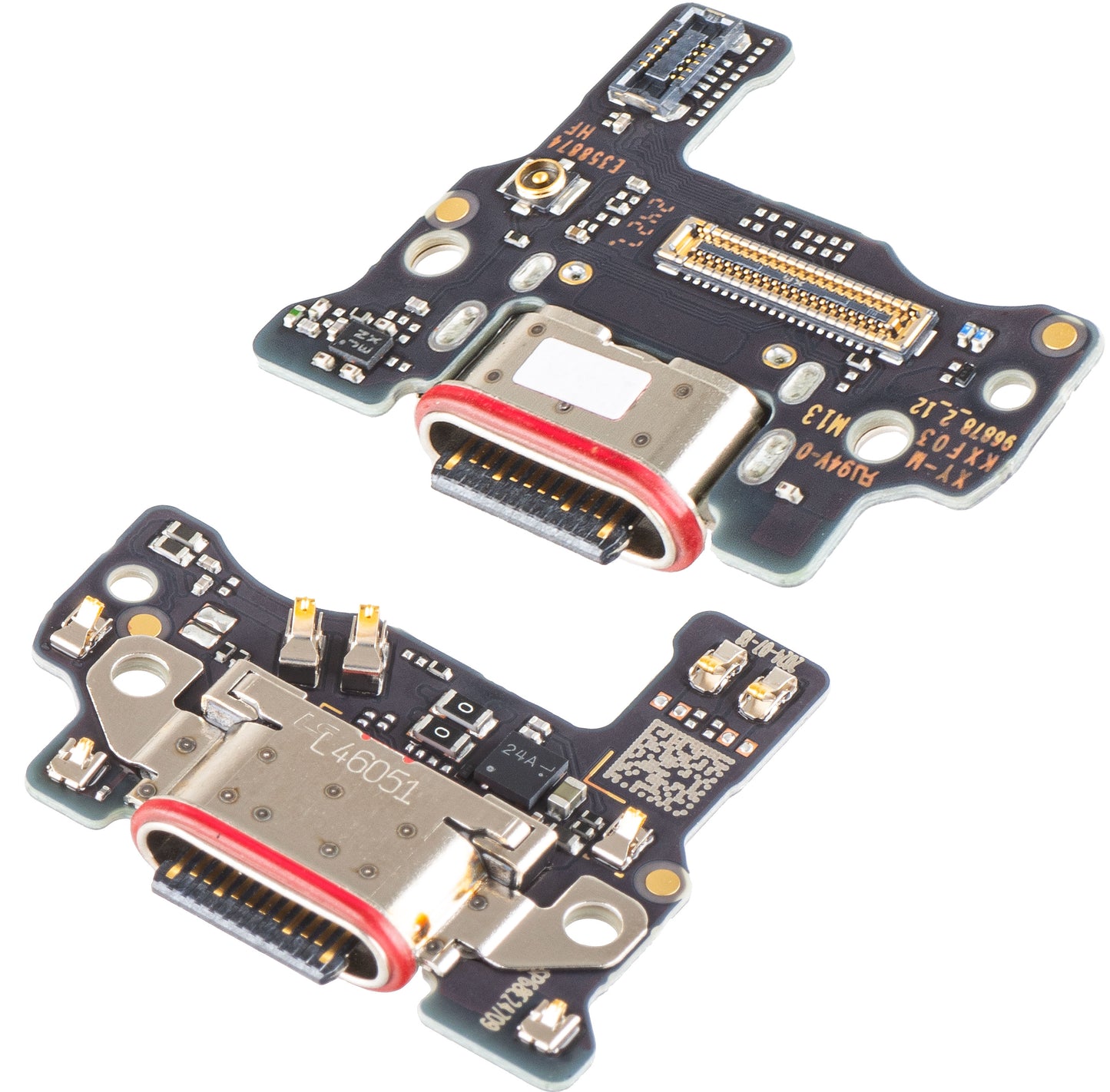 Motorola Edge 50 Neo töltőcsatlakozóval ellátott alaplap, Service Pack 5P68C28377