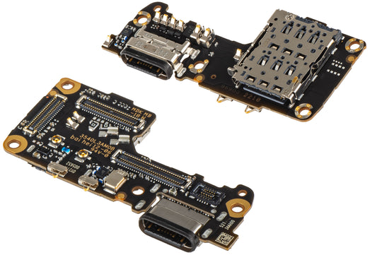 Töltőcsatlakozós Alaplap - Mikrofon - SIM Olvasó Modul Xiaomi 12S / 12X / 12, Service Pack 5600010L3A00