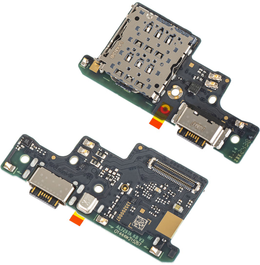 Töltőcsatlakozós Alaplap - Mikrofon - SIM Olvasó Modul Xiaomi Redmi Note 14 4G, Service Pack 5600020000700