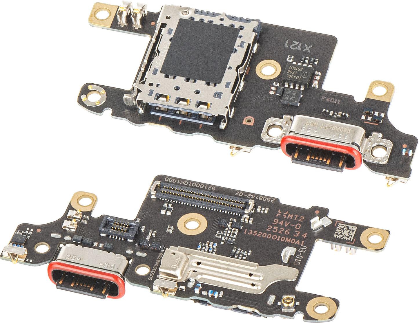 Töltőcsatlakozós Alaplap - Mikrofon - SIM Olvasó Modul Xiaomi Redmi Turbo 4 / Poco X7 Pro, Service Pack 56000400O1000