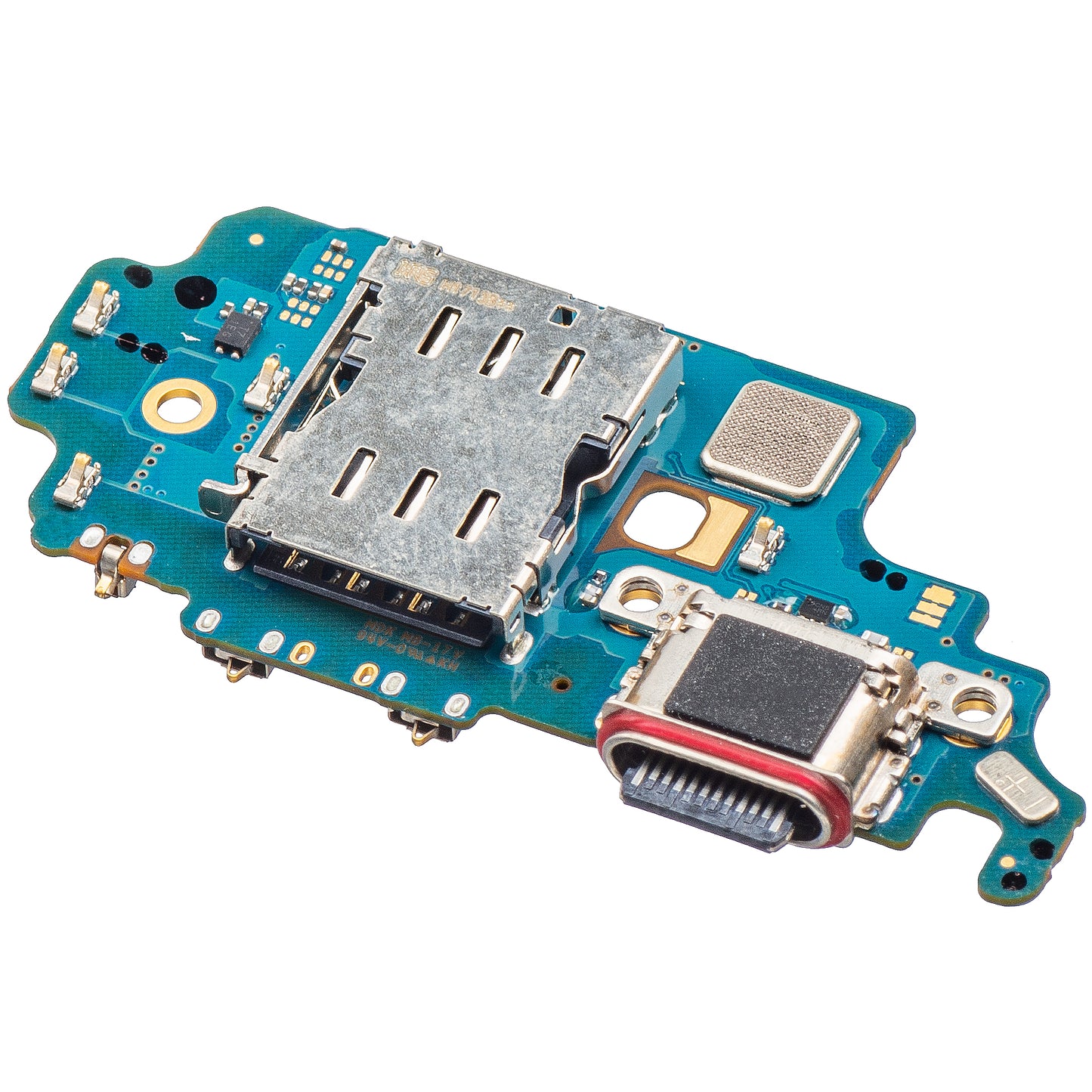 Töltőcsatlakozós Alaplap - Mikrofon - SIM Olvasó Modul Samsung Galaxy S21 Ultra 5G G998, Service Pack GH96-14064A