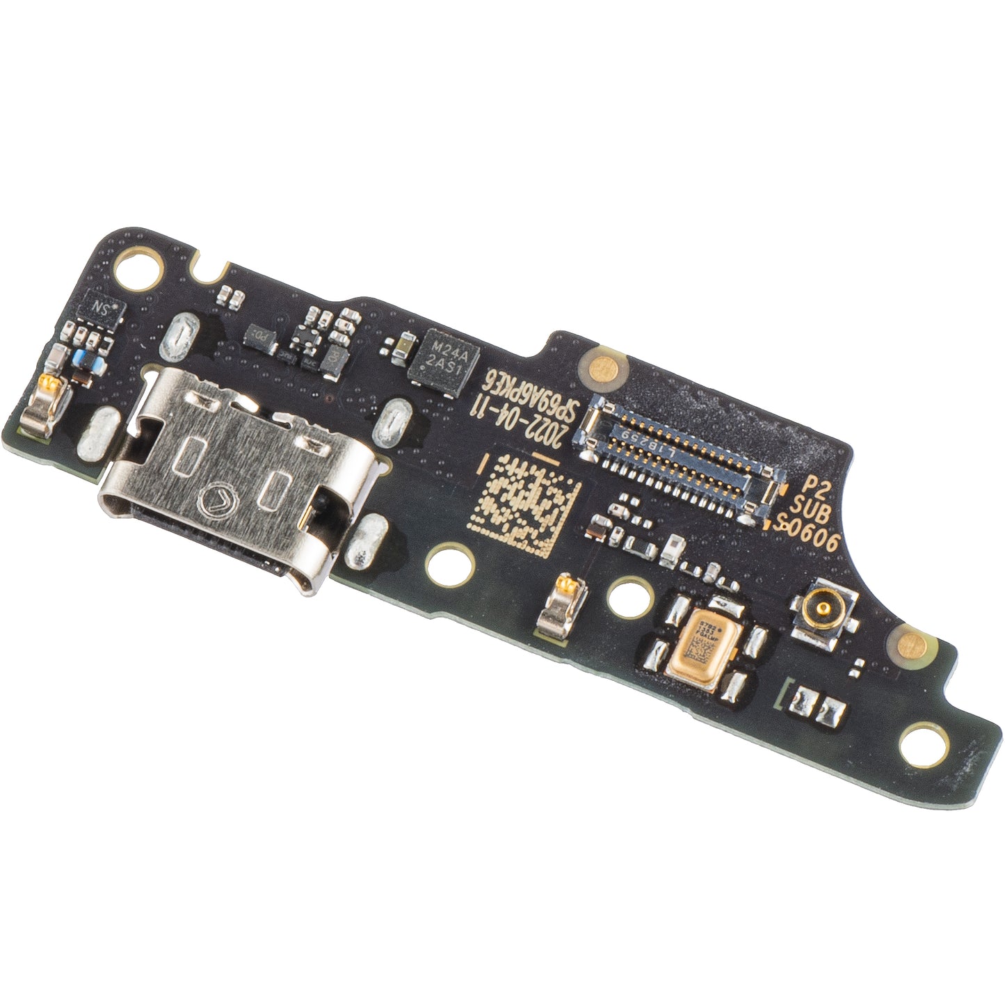 Lemez töltőcsatlakozóval - mikrofon Motorola Moto E32, szervizcsomag 5P68C20691