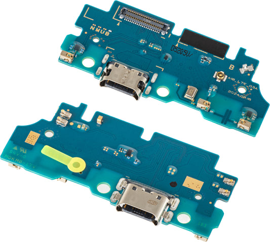 Töltőcsatlakozós Alaplap - Mikrofon Samsung Galaxy A16 4G A165, Service Pack GH96-18451A