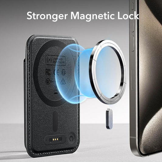 MagSafe pénztárca, ESR, Classic Geo, Fekete