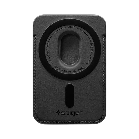 MagSafe pénztárca, Spigen, MagFit Urban Fit, Fekete AFA11335