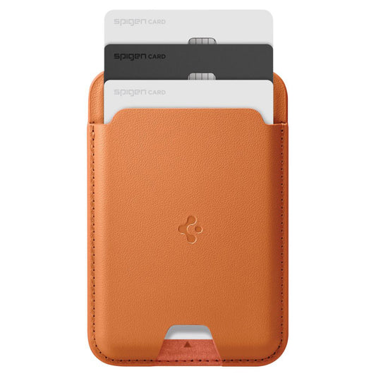 MagSafe pénztárca, Spigen, Valentinus MagFit, Narancssárga AFA11339