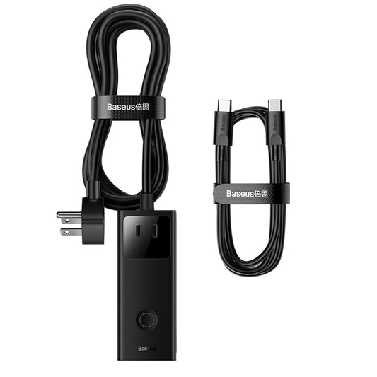 Baseus PowerCombo US Extension, 3 x Socket, Black PSLA020101