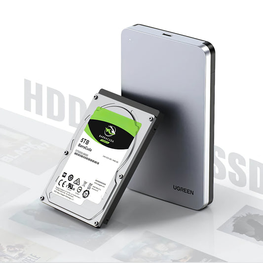 Rack UGREEN CM300 HDD / SSD SATA 2,5 hüvelykes, USB 3.1, szürke