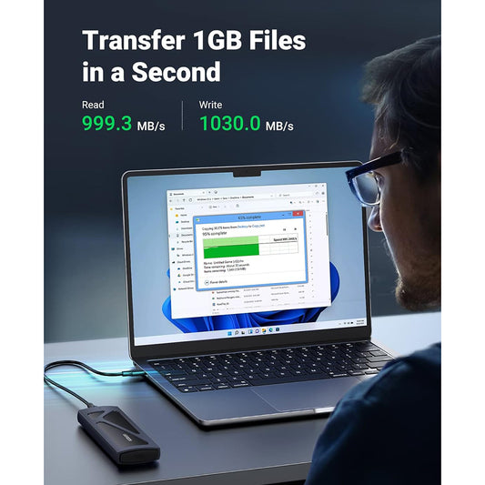 UGREEN CM578 rack SSD M.2 NVMe-hez, szürke