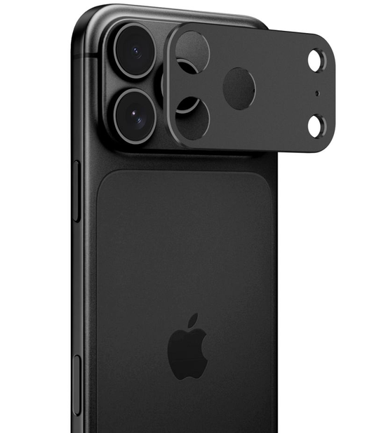 Tech-Protect Camalloy Fit+ hátlapi kamera védőkeret Apple iPhone 18 Pro Max készülékhez, alumínium, fekete