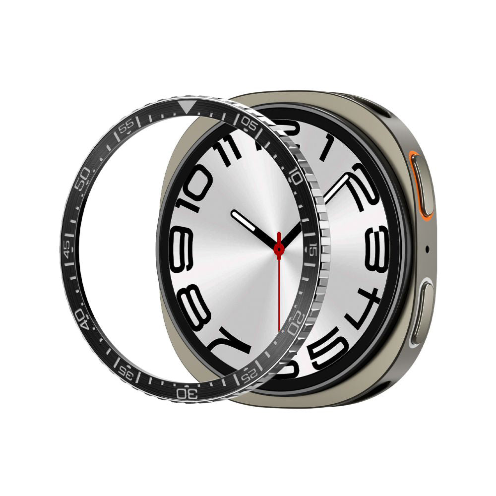 Spigen Tune Diver Védőkeret Samsung Galaxy Watch8 44mm-hez, Fekete ACS10008