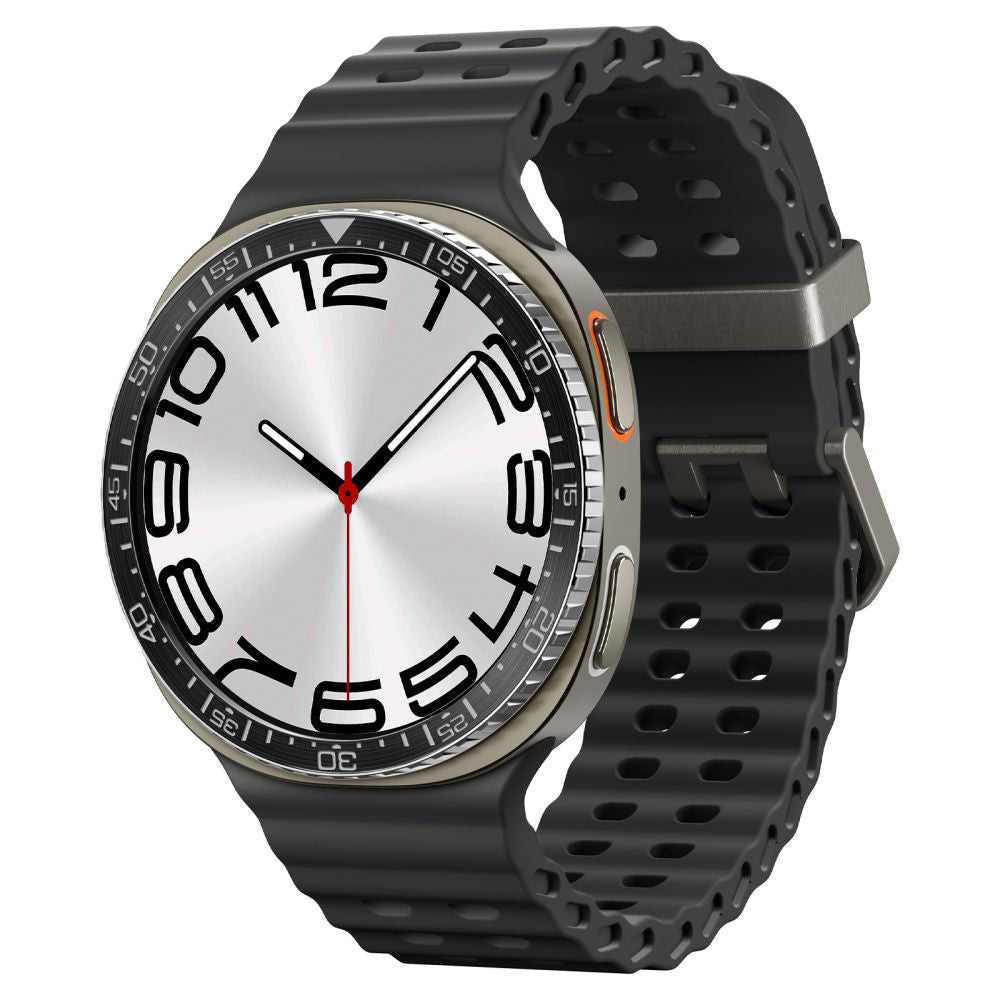 Spigen Tune Diver Védőkeret Samsung Galaxy Watch8 44mm-hez, Fekete ACS10008