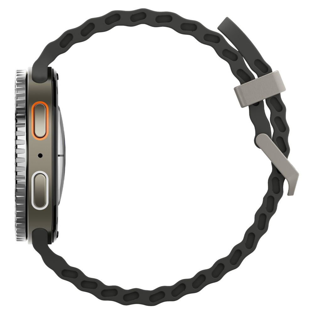 Spigen Tune Diver Védőkeret Samsung Galaxy Watch8 44mm-hez, Fekete ACS10008