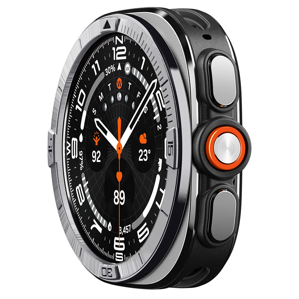 Spigen Tune Pilot védőkeret Samsung Galaxy Watch Ultra2-hez, ezüst ACS11616