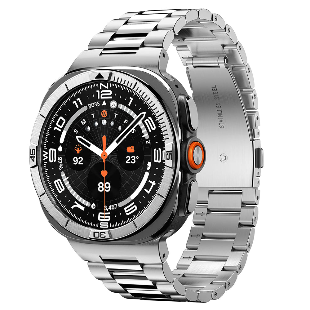 Spigen Tune Pilot védőkeret Samsung Galaxy Watch Ultra2-hez, ezüst ACS11616