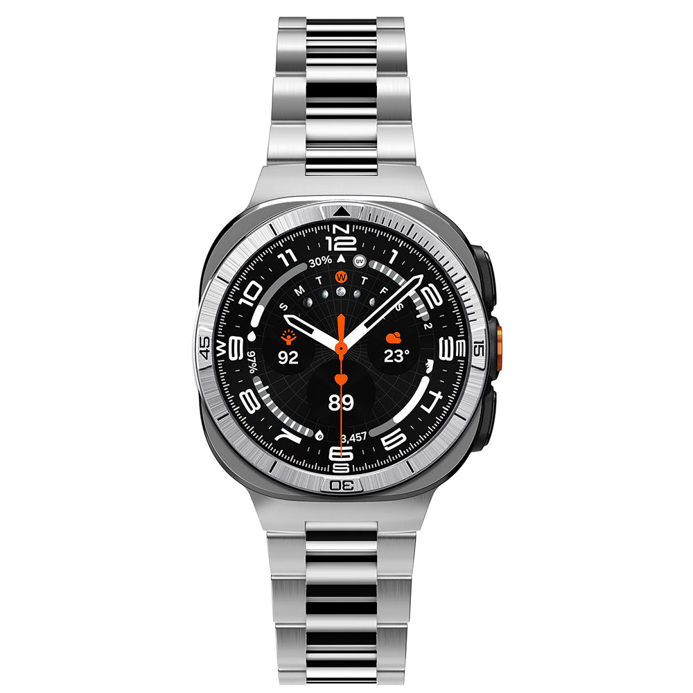 Spigen Tune Pilot védőkeret Samsung Galaxy Watch Ultra2-hez, ezüst ACS11616